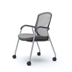 Židle OKAMURA CONTESSA Meeting Stříbrný Rám