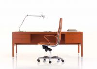 Kancelářský Stůl v Kůži L103