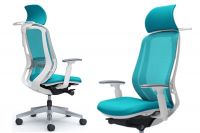 ModroZelená Kancelářská Židle OKAMURA SYLPHY