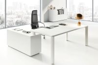 White Executive Office Desk